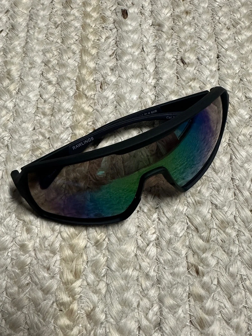 NEW Rawlings Youth Black Mirror Shield Sunglasses
